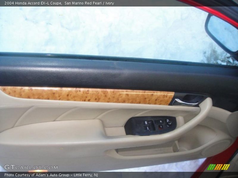 San Marino Red Pearl / Ivory 2004 Honda Accord EX-L Coupe