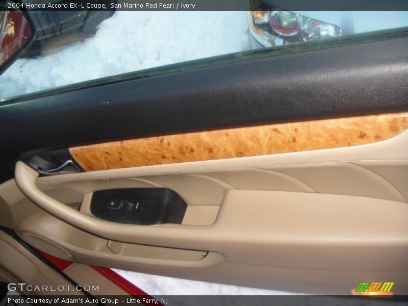 San Marino Red Pearl / Ivory 2004 Honda Accord EX-L Coupe