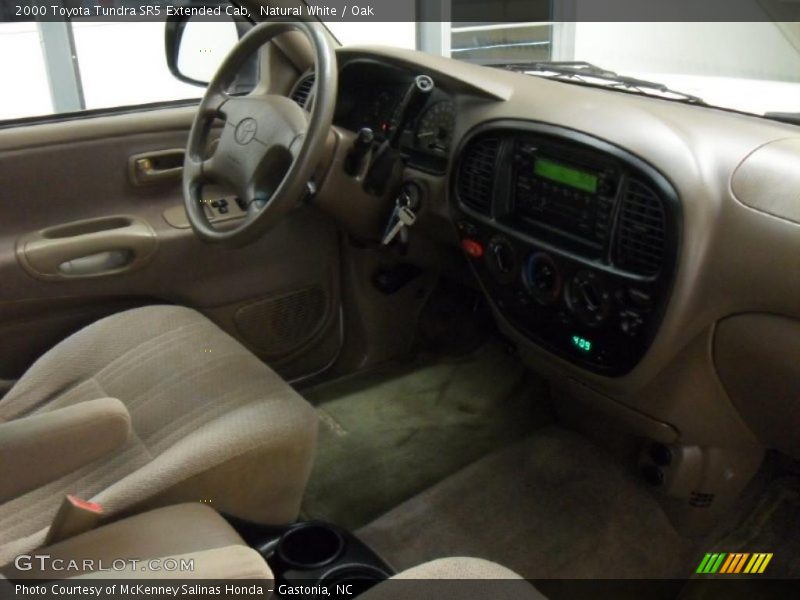 Natural White / Oak 2000 Toyota Tundra SR5 Extended Cab