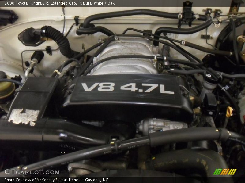 Natural White / Oak 2000 Toyota Tundra SR5 Extended Cab