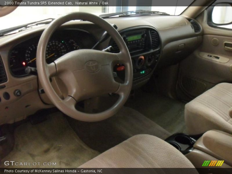 Natural White / Oak 2000 Toyota Tundra SR5 Extended Cab