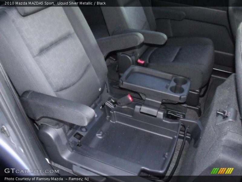 Liquid Silver Metallic / Black 2010 Mazda MAZDA5 Sport