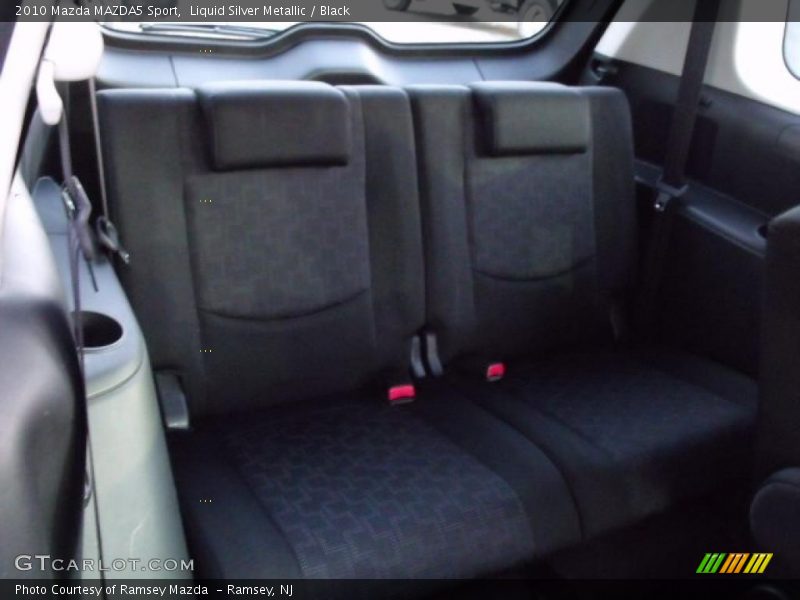Liquid Silver Metallic / Black 2010 Mazda MAZDA5 Sport