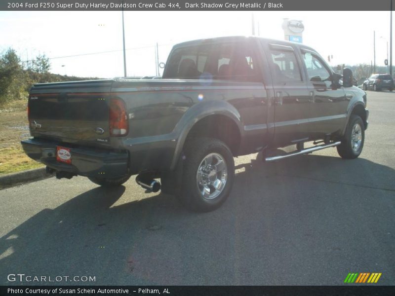 Dark Shadow Grey Metallic / Black 2004 Ford F250 Super Duty Harley Davidson Crew Cab 4x4