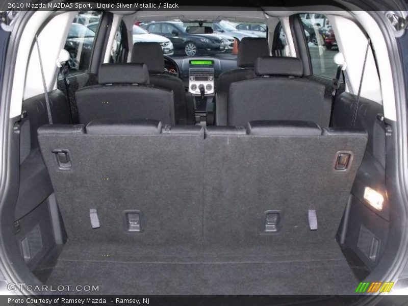 Liquid Silver Metallic / Black 2010 Mazda MAZDA5 Sport