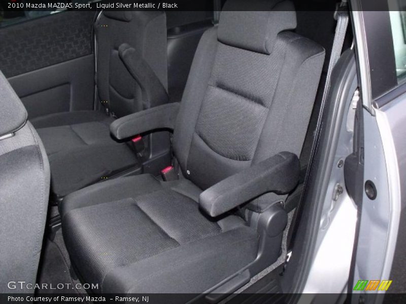 Liquid Silver Metallic / Black 2010 Mazda MAZDA5 Sport