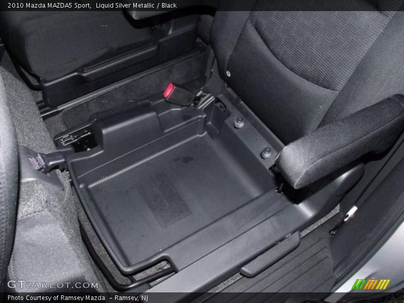 Liquid Silver Metallic / Black 2010 Mazda MAZDA5 Sport