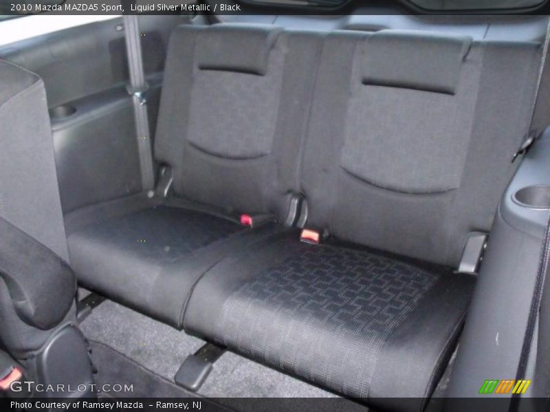 Liquid Silver Metallic / Black 2010 Mazda MAZDA5 Sport