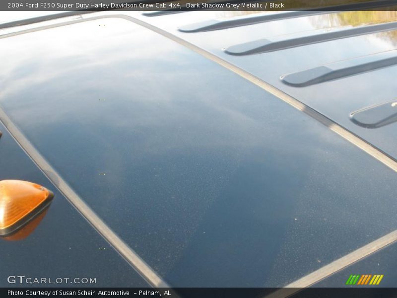 Dark Shadow Grey Metallic / Black 2004 Ford F250 Super Duty Harley Davidson Crew Cab 4x4