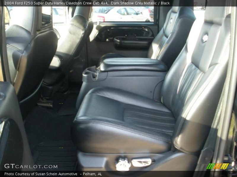 Dark Shadow Grey Metallic / Black 2004 Ford F250 Super Duty Harley Davidson Crew Cab 4x4