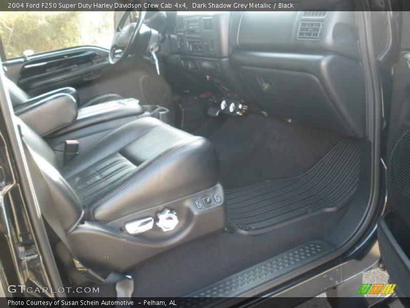 Dark Shadow Grey Metallic / Black 2004 Ford F250 Super Duty Harley Davidson Crew Cab 4x4