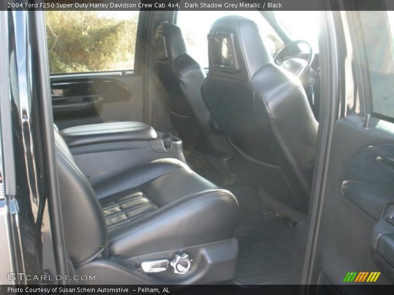 Dark Shadow Grey Metallic / Black 2004 Ford F250 Super Duty Harley Davidson Crew Cab 4x4