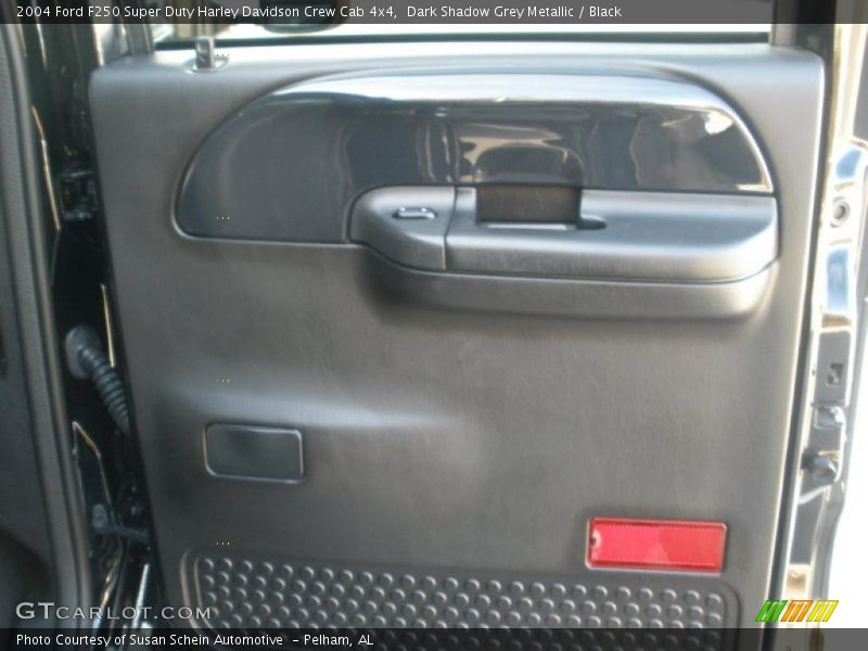 Dark Shadow Grey Metallic / Black 2004 Ford F250 Super Duty Harley Davidson Crew Cab 4x4