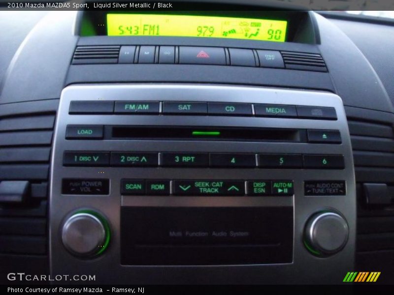 Controls of 2010 MAZDA5 Sport