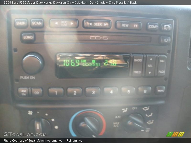 Dark Shadow Grey Metallic / Black 2004 Ford F250 Super Duty Harley Davidson Crew Cab 4x4