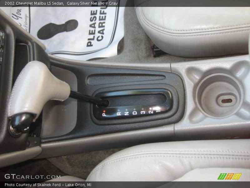 Galaxy Silver Metallic / Gray 2002 Chevrolet Malibu LS Sedan