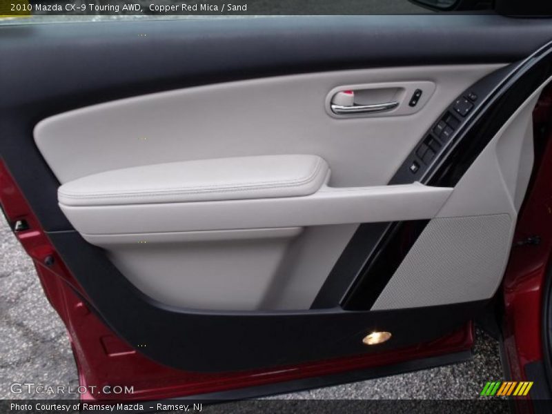 Door Panel of 2010 CX-9 Touring AWD