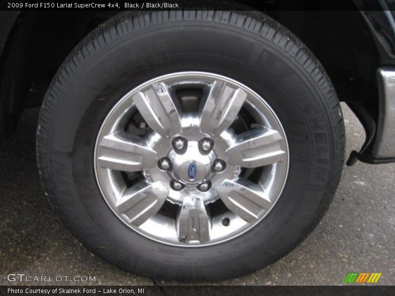Black / Black/Black 2009 Ford F150 Lariat SuperCrew 4x4