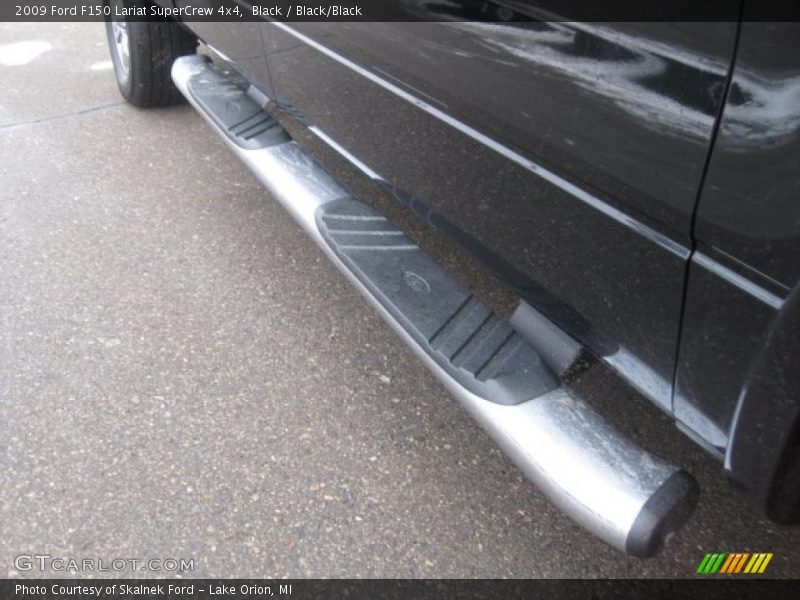 Black / Black/Black 2009 Ford F150 Lariat SuperCrew 4x4