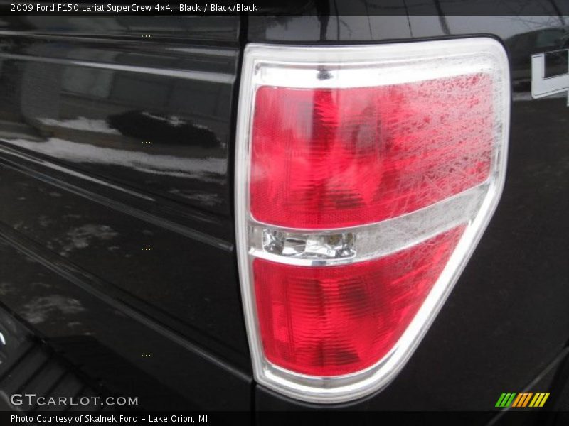 Black / Black/Black 2009 Ford F150 Lariat SuperCrew 4x4