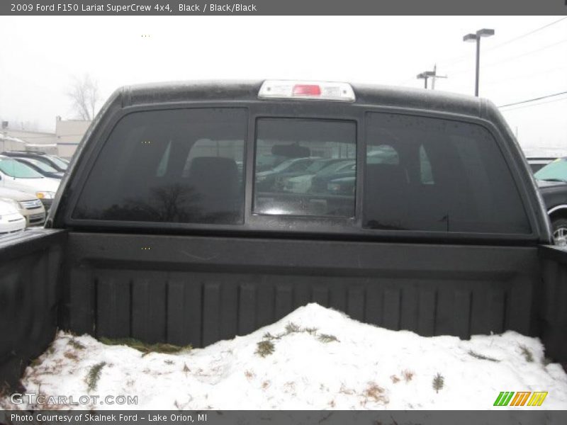 Black / Black/Black 2009 Ford F150 Lariat SuperCrew 4x4