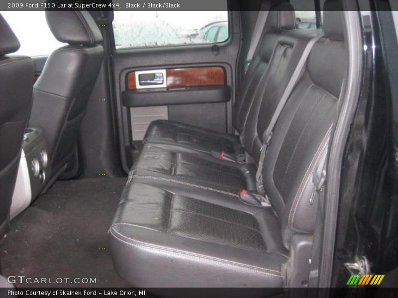 Black / Black/Black 2009 Ford F150 Lariat SuperCrew 4x4