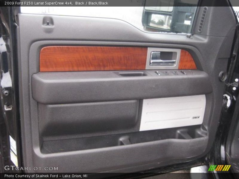 Black / Black/Black 2009 Ford F150 Lariat SuperCrew 4x4