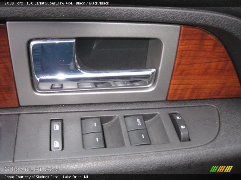 Black / Black/Black 2009 Ford F150 Lariat SuperCrew 4x4