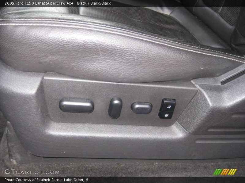 Black / Black/Black 2009 Ford F150 Lariat SuperCrew 4x4