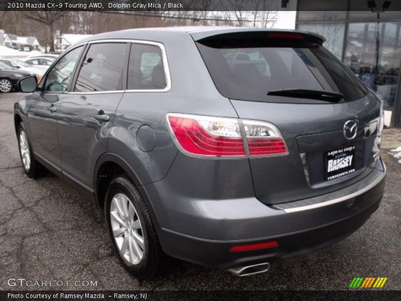 Dolphin Gray Mica / Black 2010 Mazda CX-9 Touring AWD