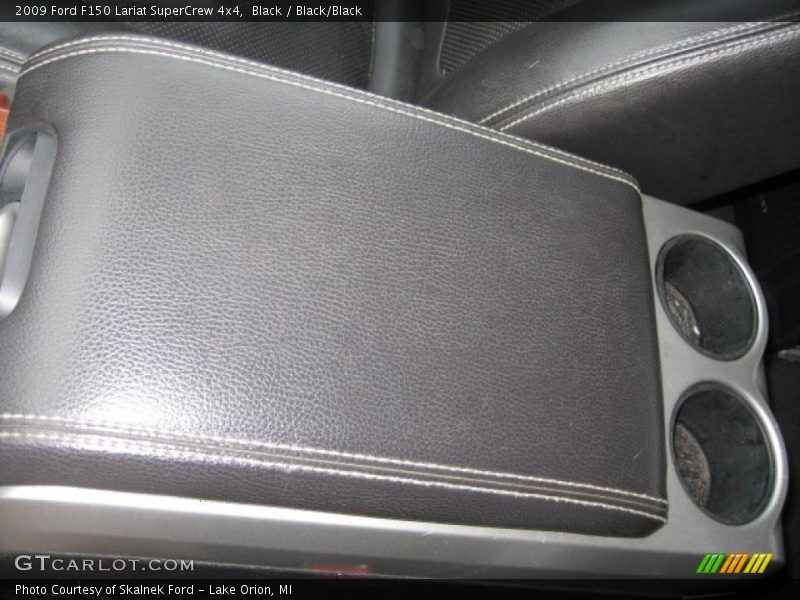 Black / Black/Black 2009 Ford F150 Lariat SuperCrew 4x4