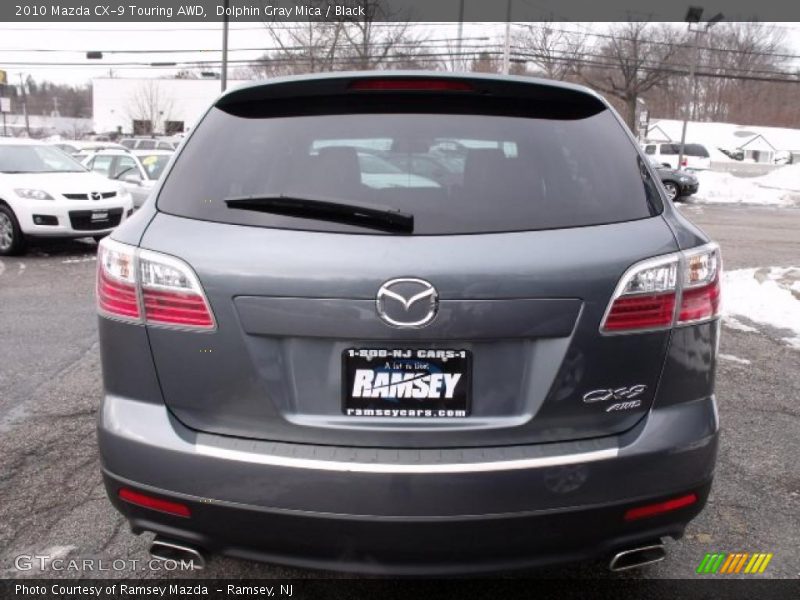 Dolphin Gray Mica / Black 2010 Mazda CX-9 Touring AWD