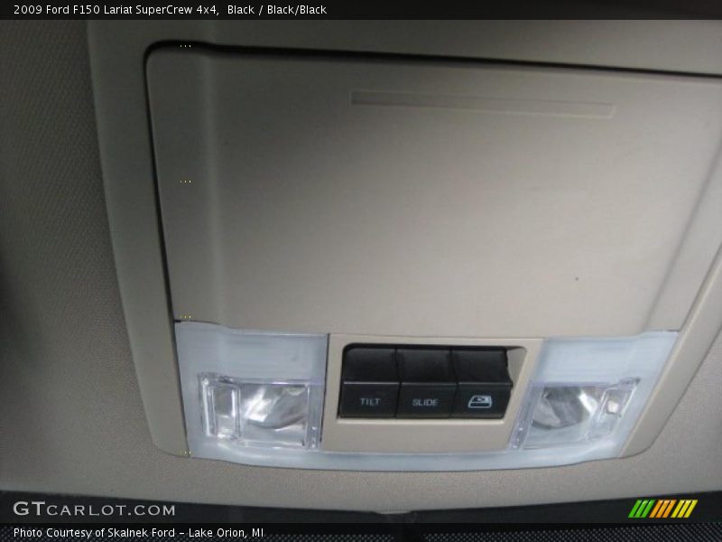 Black / Black/Black 2009 Ford F150 Lariat SuperCrew 4x4
