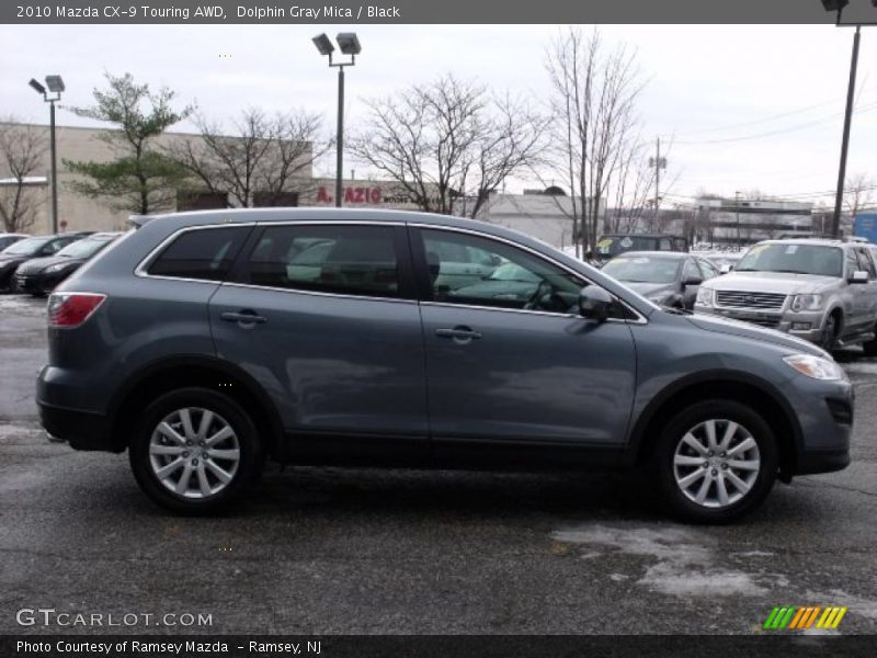 Dolphin Gray Mica / Black 2010 Mazda CX-9 Touring AWD