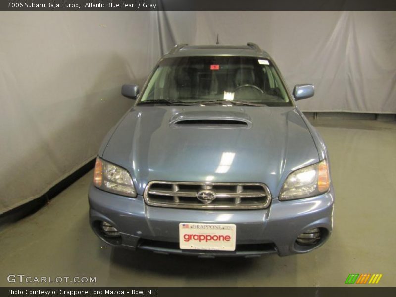 Atlantic Blue Pearl / Gray 2006 Subaru Baja Turbo