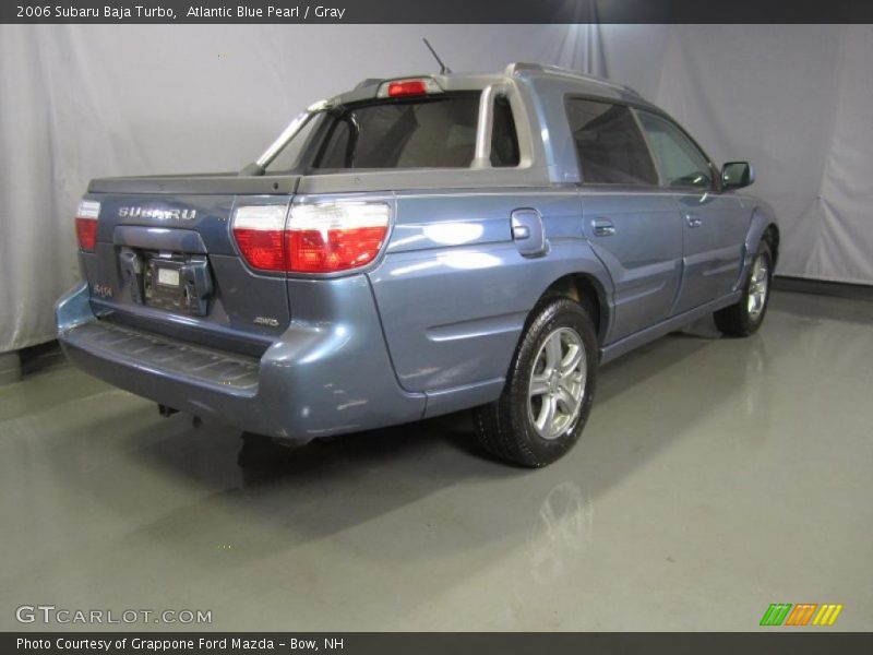 Atlantic Blue Pearl / Gray 2006 Subaru Baja Turbo