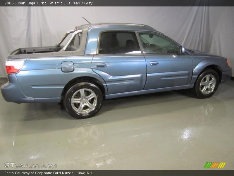 Atlantic Blue Pearl / Gray 2006 Subaru Baja Turbo