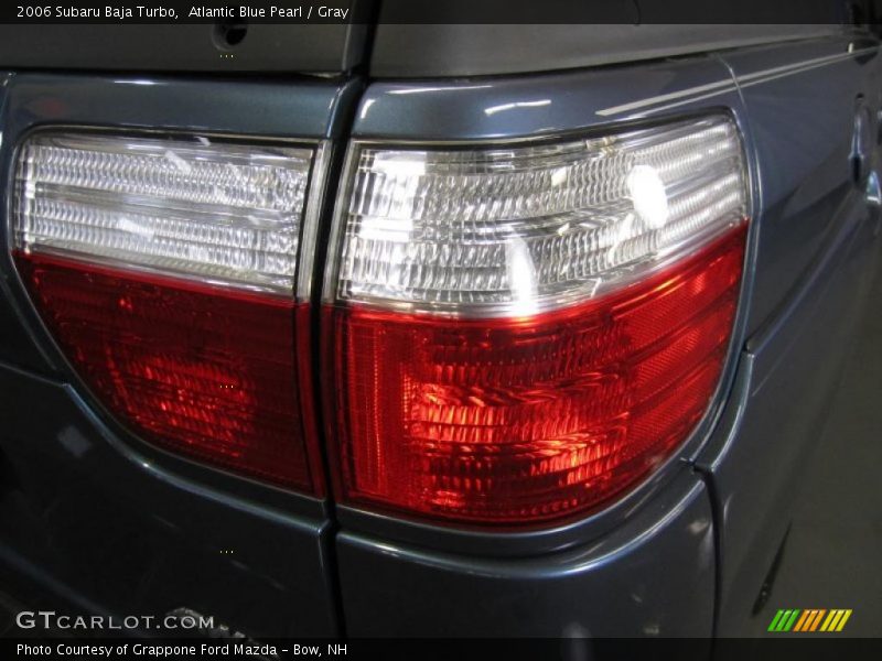 Atlantic Blue Pearl / Gray 2006 Subaru Baja Turbo