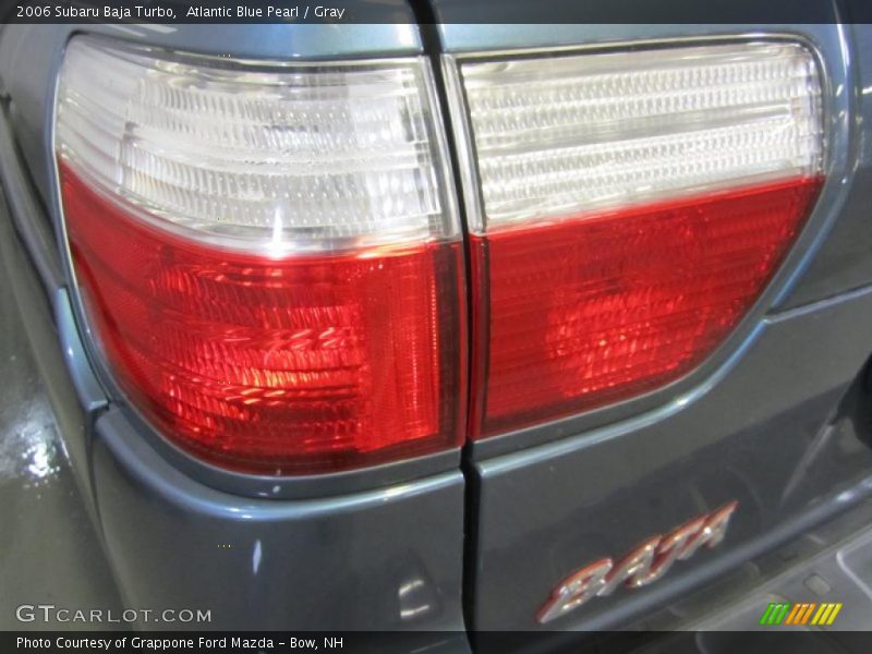 Atlantic Blue Pearl / Gray 2006 Subaru Baja Turbo