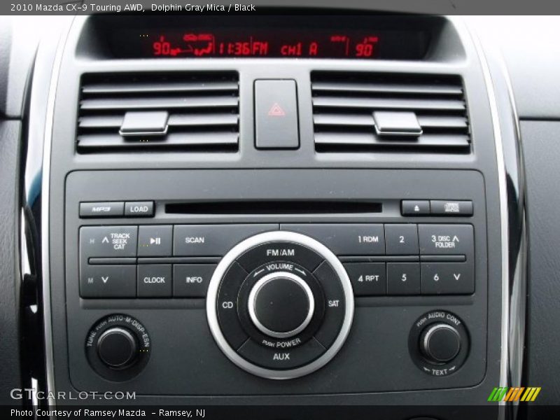 Controls of 2010 CX-9 Touring AWD