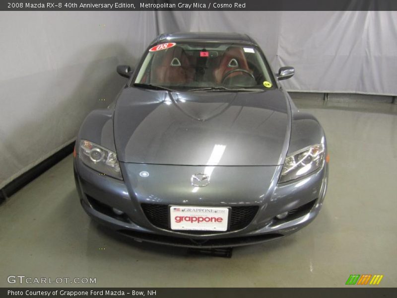 Metropolitan Gray Mica / Cosmo Red 2008 Mazda RX-8 40th Anniversary Edition