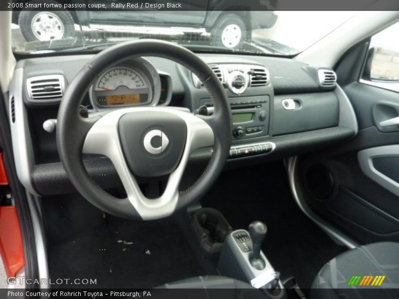 Design Black Interior - 2008 fortwo passion coupe 