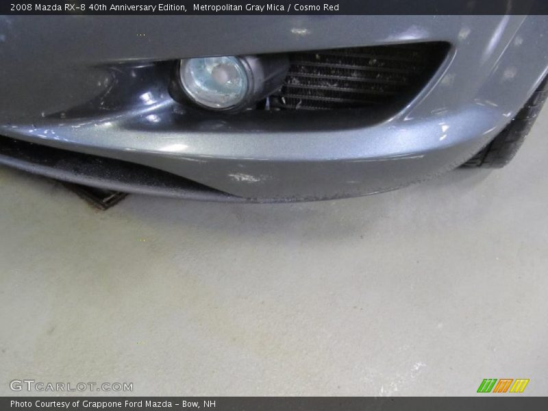 Metropolitan Gray Mica / Cosmo Red 2008 Mazda RX-8 40th Anniversary Edition