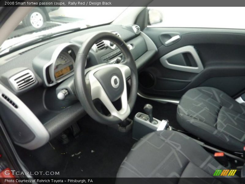 Design Black Interior - 2008 fortwo passion coupe 