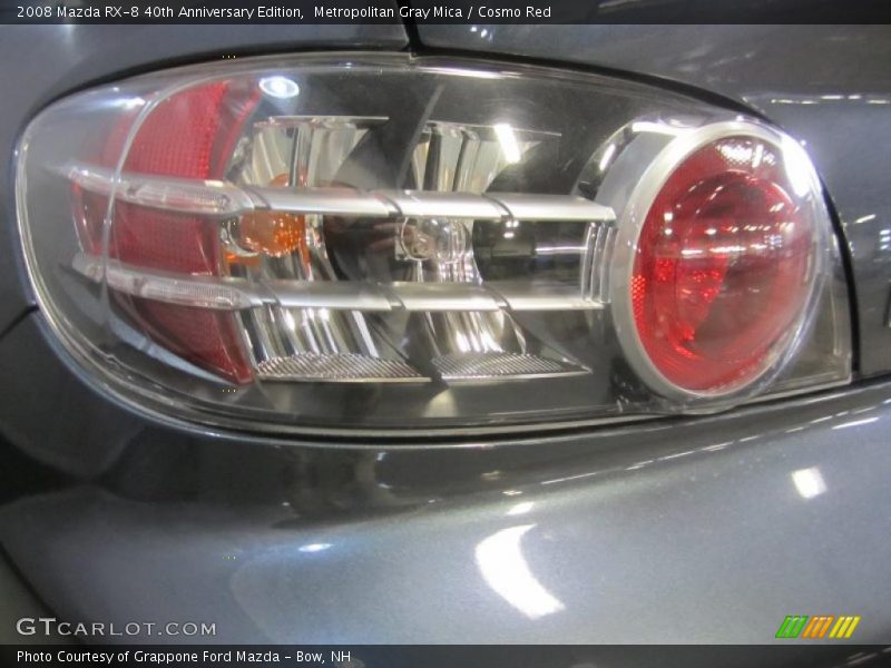 Metropolitan Gray Mica / Cosmo Red 2008 Mazda RX-8 40th Anniversary Edition