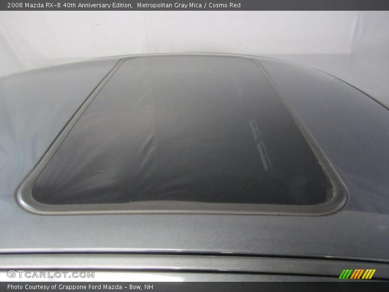 Metropolitan Gray Mica / Cosmo Red 2008 Mazda RX-8 40th Anniversary Edition