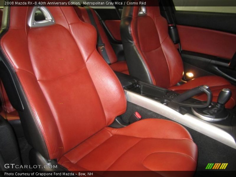  2008 RX-8 40th Anniversary Edition Cosmo Red Interior