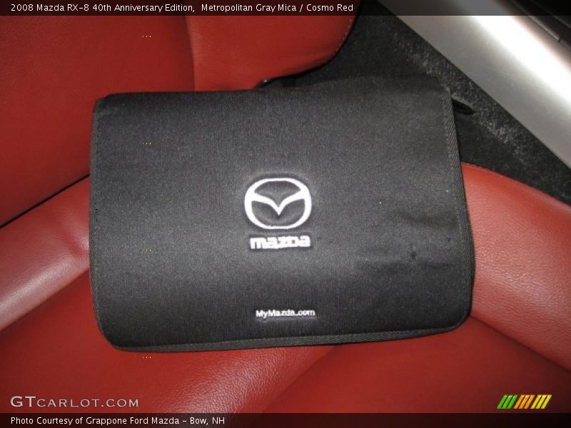 Metropolitan Gray Mica / Cosmo Red 2008 Mazda RX-8 40th Anniversary Edition