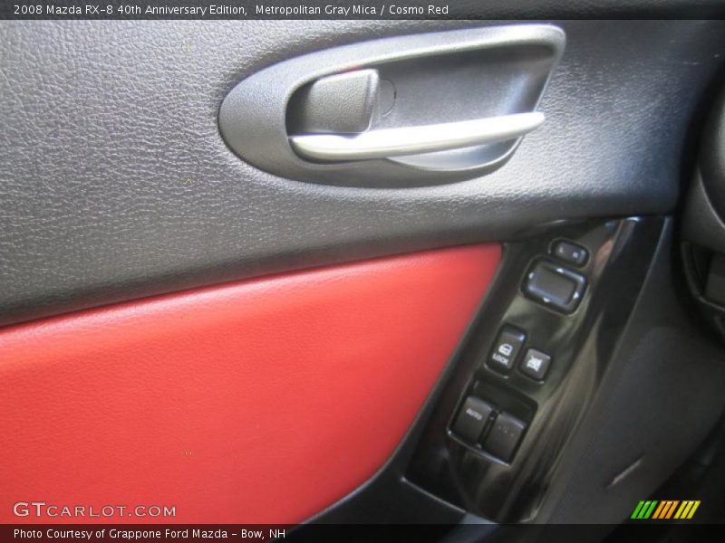 Metropolitan Gray Mica / Cosmo Red 2008 Mazda RX-8 40th Anniversary Edition