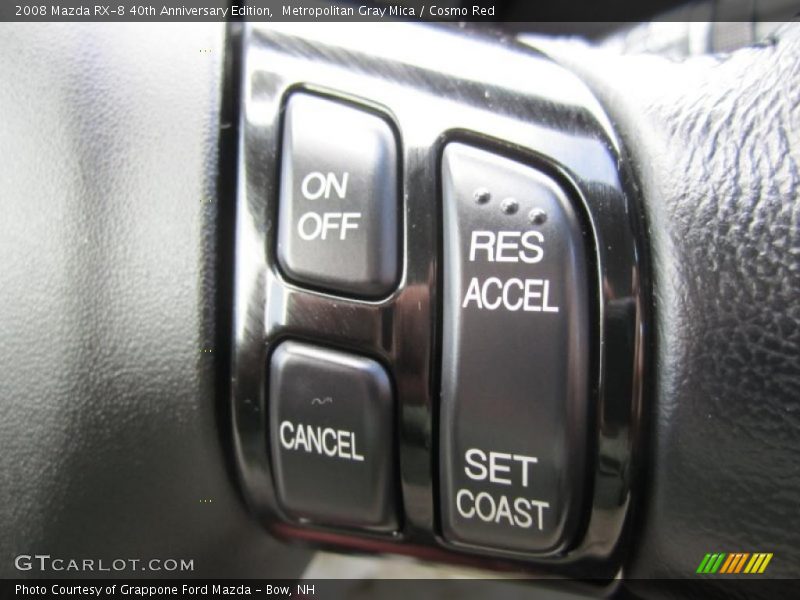 Controls of 2008 RX-8 40th Anniversary Edition
